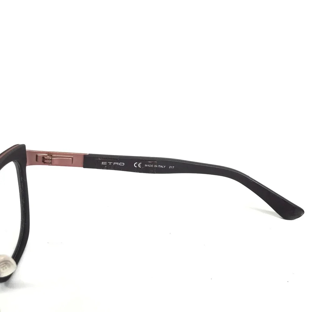 Etro Eyeglasses Frames ET2109 524 Matte Purple Paisley Rose Gold Pink 51-17-135